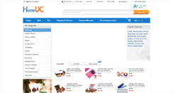 Desktop Screenshot of honeuc.com